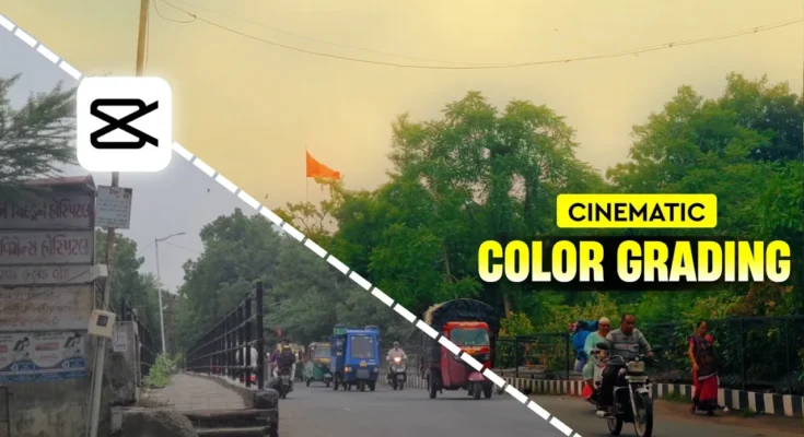 Capcut Cinematic Colour Grading Tutorial |