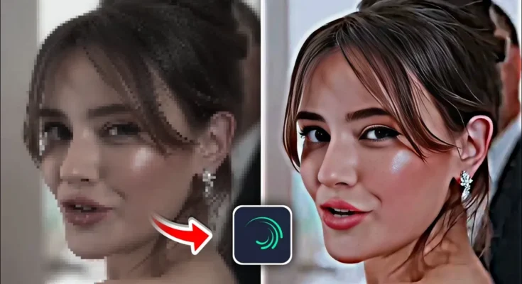 Low Quality Video To 4K Ultra HD Quality Video In Alight Motion