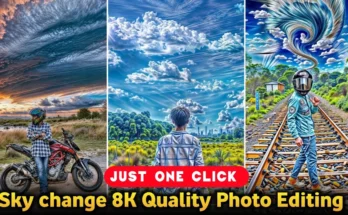 Trending Colorful Sky Change Photo Editing
