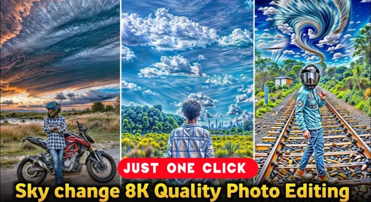 Trending Colorful Sky Change Photo Editing